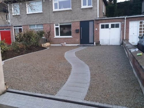 Gravel driveway in cavan