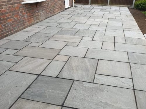 Natural sandstone patios cavan 6